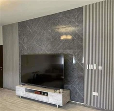 Skipti um marmara fyrir veggskreytingar